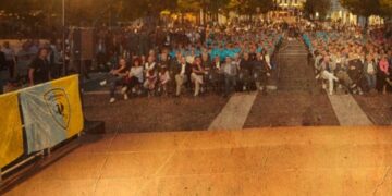 TORNA LA NOTTE GIALLOCELESTE. Mercoledì 26 agosto la presentazione in piazza Campo Marzio.