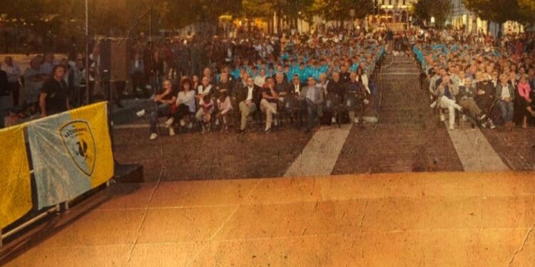 TORNA LA NOTTE GIALLOCELESTE. Mercoledì 26 agosto la presentazione in piazza Campo Marzio.