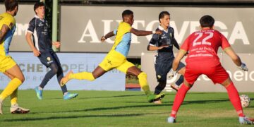 ARZIGNANO-PERGOLETTESE. Sfuma all’ultimo minuto la vittoria dei Giallocelesti.